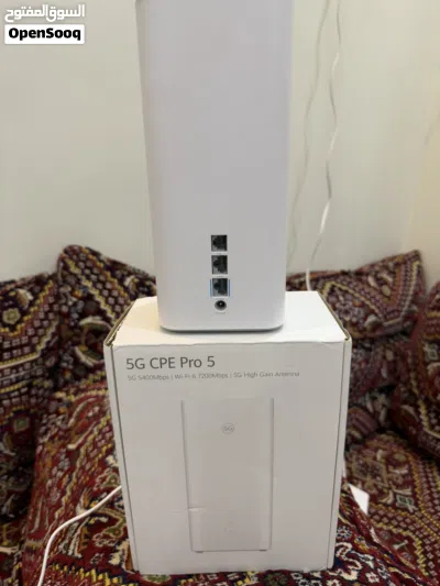 راوتر 5G CPE Pro 5 5G 5400Mbps Wi-Fi 6 7200Mbps 5G High Gain Antenna 2