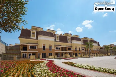 ڤيلا للبيع داخل كمبوند سراي سور بسور مع مدينتي عل محور الامل نازل من سعرها النص دقايق للتجمع والسويس 3