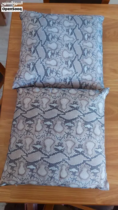مخدات للديكور نقشة النمر قياس 36×36سم عدد 2 2