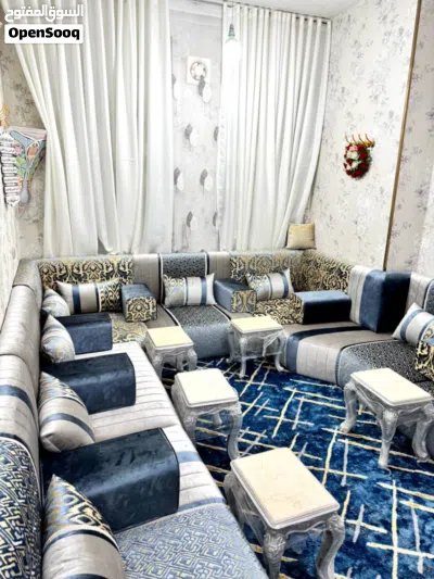 مجالس لمسات المصباحي سعر المتر75 الف 2