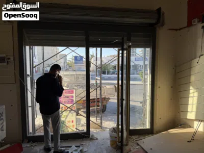 زحاج باب متجر 4