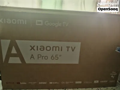 شاشة شاومي 4K 120Hz QLED A65 Pro نسخة 2026 غير مستخدمة فقط كرتونه مفتوحة. 3