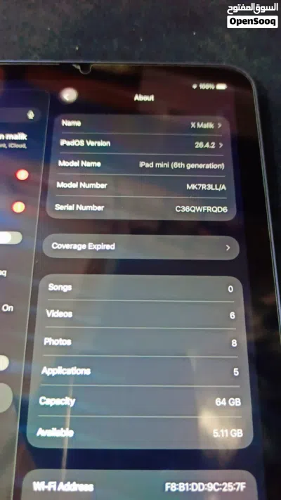 I pad Mini6 64 gb 4
