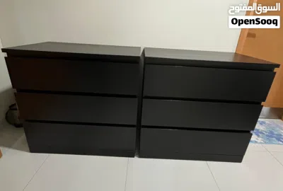 Ikea MALM N Chest/3 Drawers Black-Brown in Excellent Condition 3