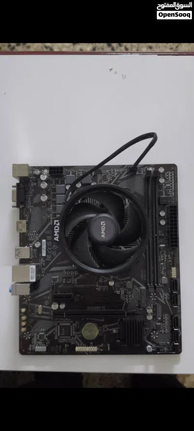 معالج ryzen 5 5500 بوردة A520M k v2 2