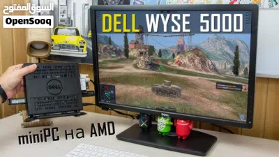 كمبيوتر مني كامل DELL WYSE 5010 CPU AMD G-T48Eرام 4GB هارد SSD 128GBشاشة 19انش WIN 10 أنظر التفاصيل 2