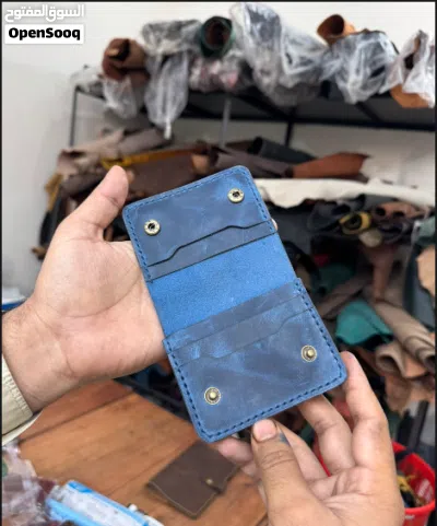 Premium Mini Card Holder – Genuine Leather محفظة بطاقات جلد طبيعي 4