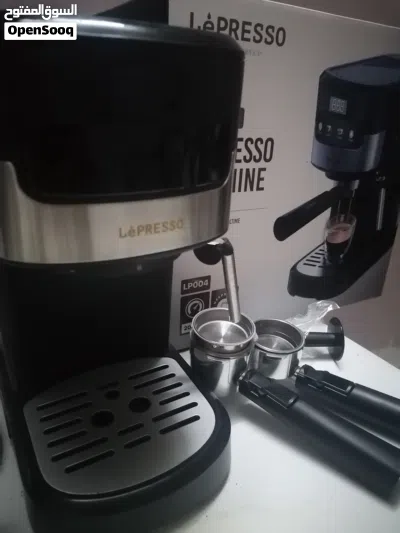 مكينه قهوه le'presso نظيفه مستخدمه مره واحده فقط مطلوب 40 قابل للتفاوض 3