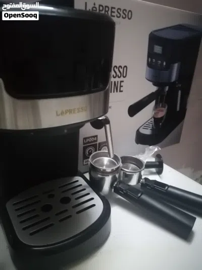 مكينه قهوه le'presso نظيفه مستخدمه مره واحده فقط مطلوب 40 قابل للتفاوض 4
