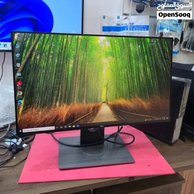شاشة ديل 24 انش فريم ليس بدون جواف DP + HDMI 4