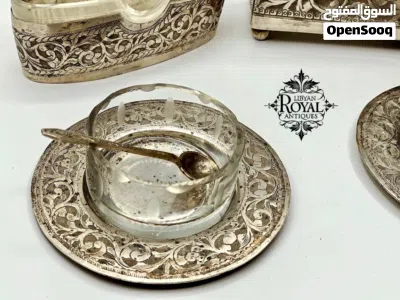 /// طقم فضة ليبي نادر //// 4