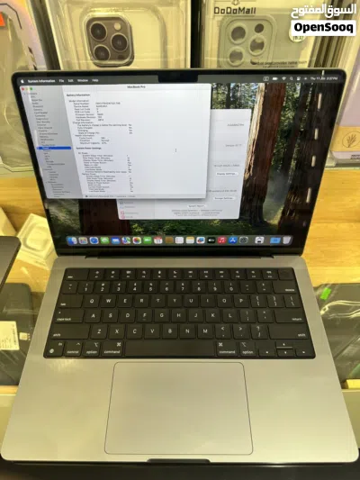 MacBook Pro M1 Pro 16GB RAM 512GB SSD حالة الوكالة 4