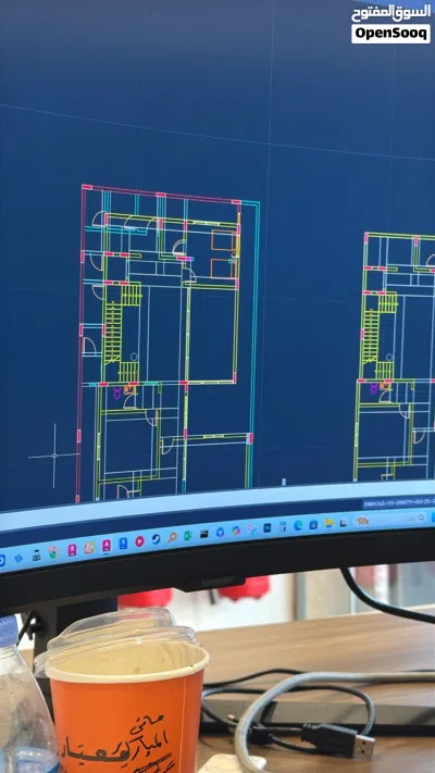 خدمات استشارات هندسية نعمل لإضاء العميل بناء عصري حديث 4