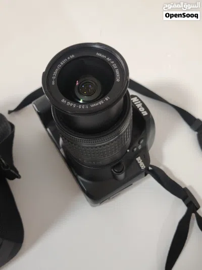 ⁦⁦Nikon⁩⁩ ⁦⁦D3400⁩⁩,     ⁦⁦24MG⁩⁩ استخدام قليل، بدقة مع ملحقاتها. 4