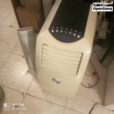 مكيف غاز واحد طن متحرك مع كامل معداته بحالة الجديد تبريد ثلج للبيع 3