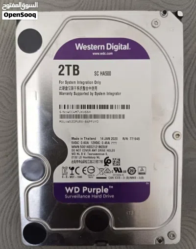 HDD 2TB WD PURPLE @25.RO 2