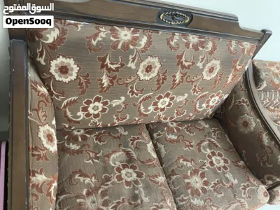 D Sofa 2 piece wooden 2