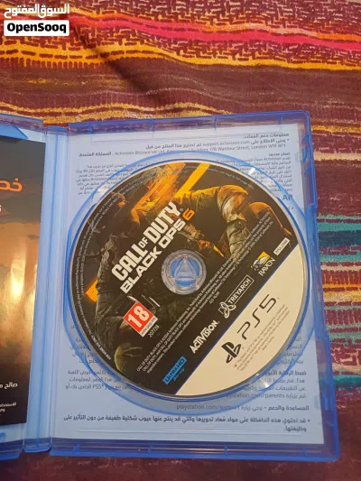 (CALL OF DUTY BLACKOPS 6) DISC PS5 VERSION 3
