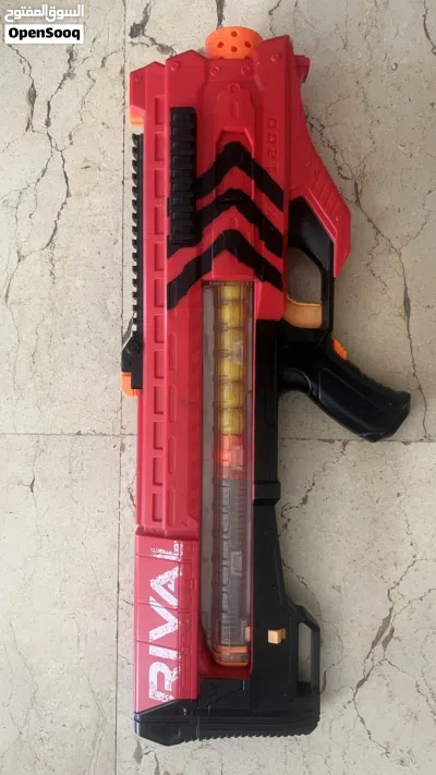 Rival, boom, machine guns with Thors hammer and bow and arrows, راڤل، بوم مسدسات و مطرقة ثور و سهم 3