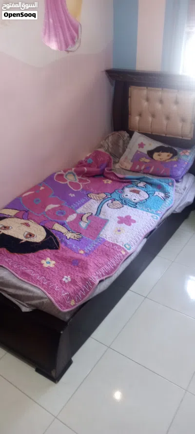 غرفة نوم شباب خشب باتيه 4