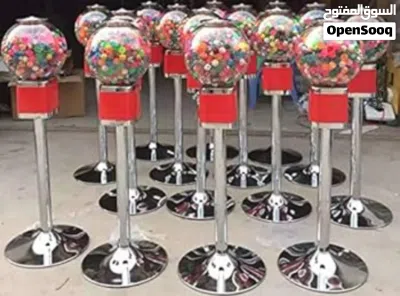 ماكينات علكة و مصاص. 1500 حبة علكة كاندي. طابات مجنونة نطاطة. طابات هدايا 3
