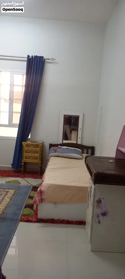 غرفه بحمام مفروشة إيجار يومي 2 ربال مشتركة بدون مطبخ للشباب فقط 2