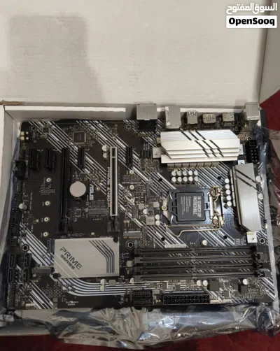 ASUS PRIME Z490-P Gaming Motherboard LGA1200 Excellent Condition AED 450 3