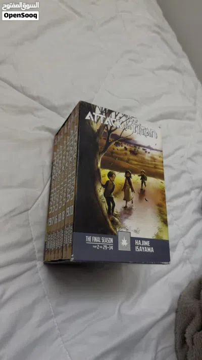 Attack on titan manga 7 books + Percy Jackson 5 books 2