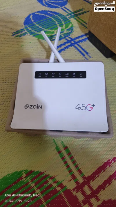 راوتر زين فاي حديث و نظيف ما مستعمل هواي كامل غراضه 3