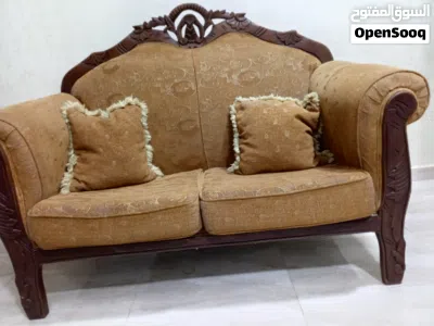 طقم كنب مستعمل بحاله الجديد 3