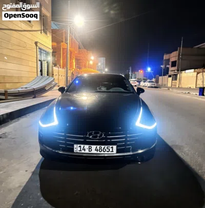Hyundai Sonata Blue 3