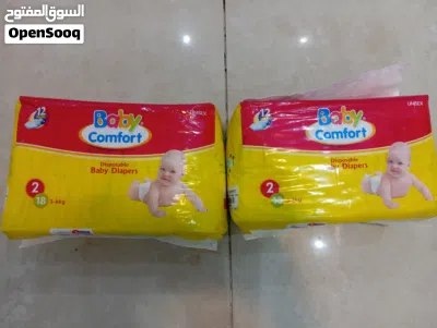 Baby Comfort Disposable Diapers Size 2 (3–6 kg) – 18 Pieces – New 2