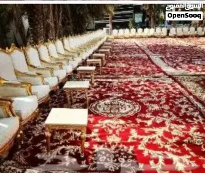 تأجير مكيفات بأنواعها مراوح رذاذ كراسي كلاسيك وعاديه طاولات سماعات وعقود زينه طباخين ذبايح وقهوجيه 2