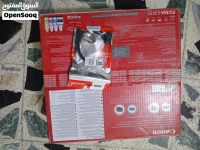 طابعة كانون ملونة pixma g3410 canon جديدة غير مستعملة غير مفتوح الكارتون 3