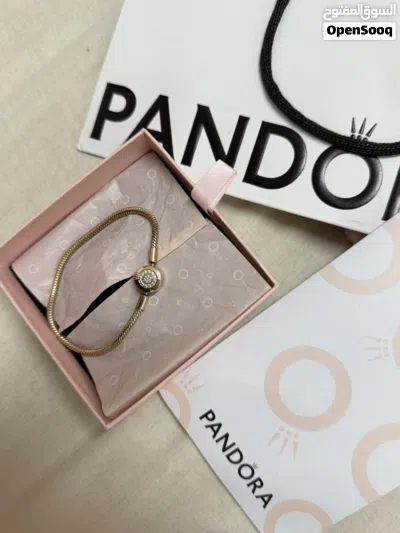 Rose gold pandora bracelet الاصلية ! 2