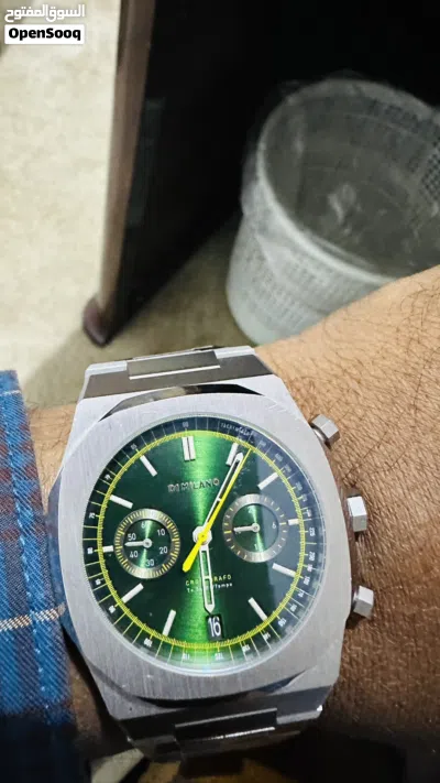 D1 Milano Chronograph Emerald Green – Excellent Condition 2