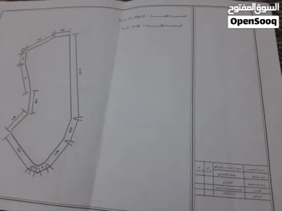 مساحة الارض 13.50 ثلاثة عشر لبنة ونص على خط دار الحجر قريب الزفلت في جدر وقريب دار الحجر أرض مسورة 2