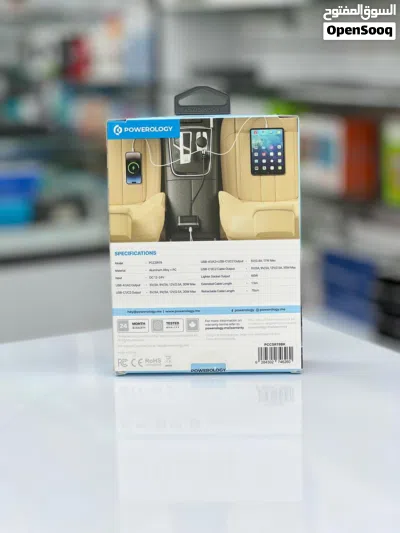 Brand New Powerology Car Charger in Oman Fast Charging 1 Year Warranty 2