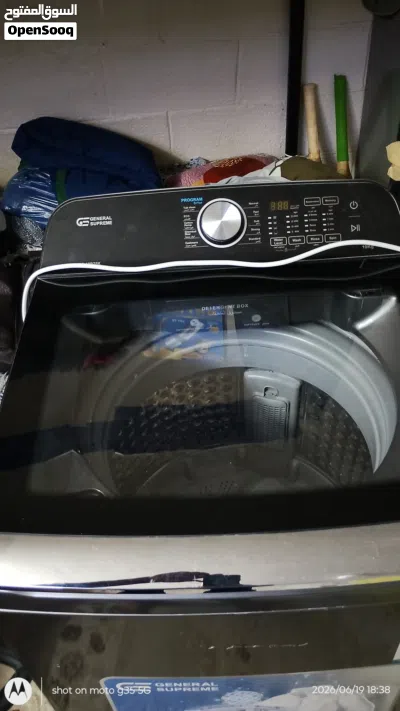 The General Supreme washing machine does not use 10kg capacity. 2