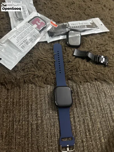 Apple watch s10 black color 46mm - ساعه ابل وتش سيريس 10 اصليه اكبر حجم ونظيفه جدًا للبيع بسعر ممتاز 2