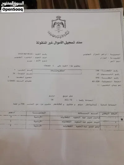 ارض زراعي على حدود التنظيم 3