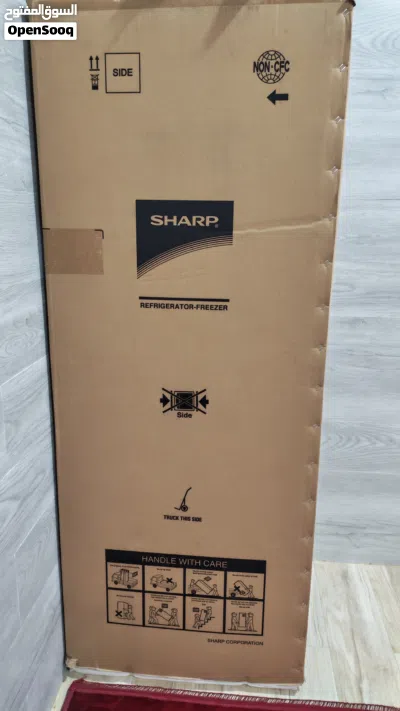 ثلاجه Sharp جديده 2