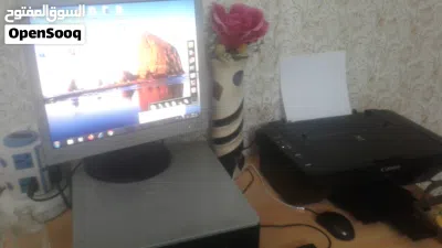 hp compac dc5800 pc and canon printer كومبيوتر اتش بي وطابعه كانون 3