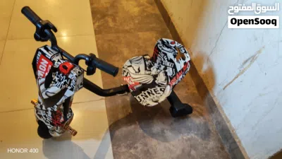 سكوتر أطفال كهربائي درفت بقوة 36 فولت الحجم الصغير جديد شغال 100٪ اضاءة بلوتوث شاحن ومفتاحين Scooter 3