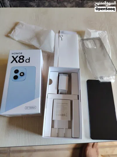 الهاتف هونور X8 5G رمادي جديد بسعة 256 جيجابايت 4