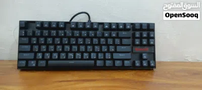 للبيع Redragon K552 Kumara Blue Switch – كيبورد ميكانيكي احترافي للألعاب والبرمجة بحالة ممتازة 4