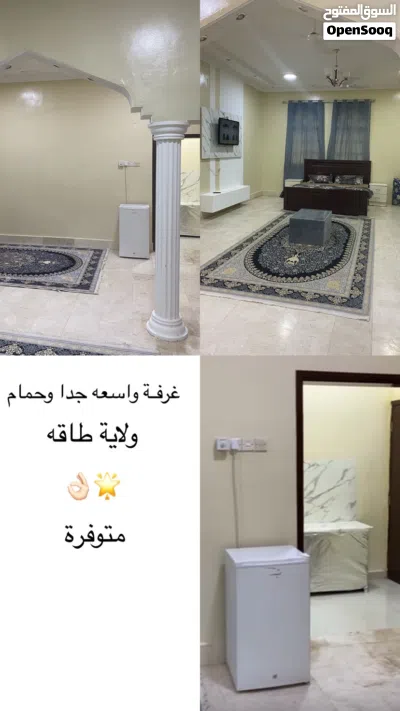 غرفه كبيره جداً وحمام 2