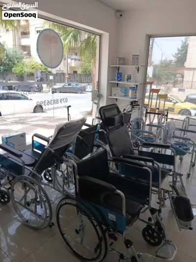 كرسي متحرك طبي ريكلاينر قابل للطي جديد ظهر وارجل قابل للتنزيل والرفع مريح جدا Reclining Wheelchair 4