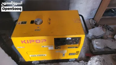 ماطور كهرباء ديزل كيبور 5 كيلو وارد اسحاق شبه جديد مستخدم 1400 ساعه فقط نظيف جدا 3