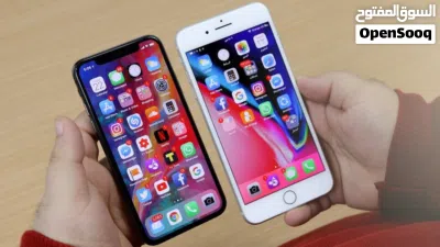 مطلوب ايفون 8 او 8 بلس او x سعره 50 او اقل 2